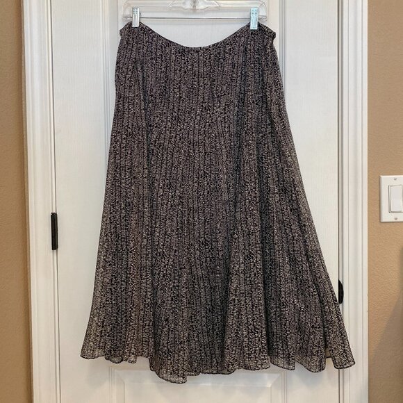 SILK JONES NEW YORK Women's Skirt Fully Lined Fit and Flare size 16W - Picture 2 of 7